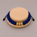 Pulsera Azul Tres Balines