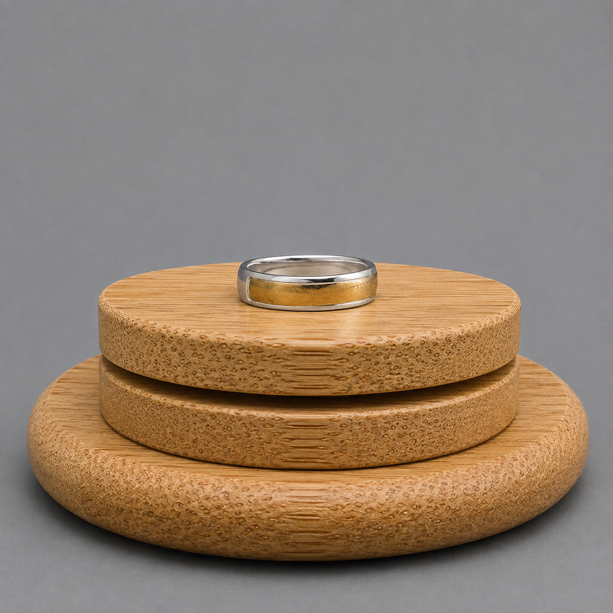 Anillo Plata Oro Laminado