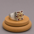 Anillo Hombre Estrella De David