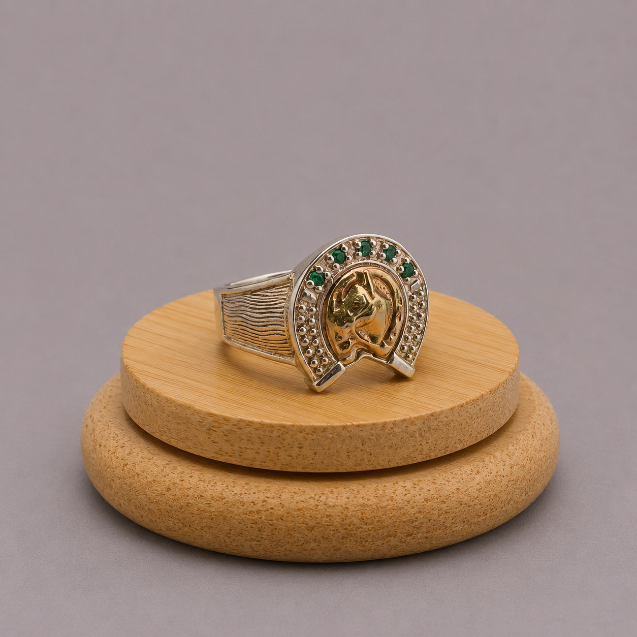 Anillo Hombre Caballo Herradura