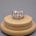 Anillo Mujer Circones Blancos