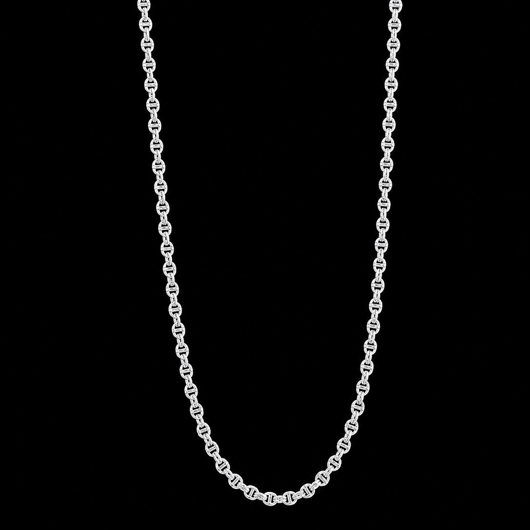 Cadena Eslabones Diamantados Mediana 60CM