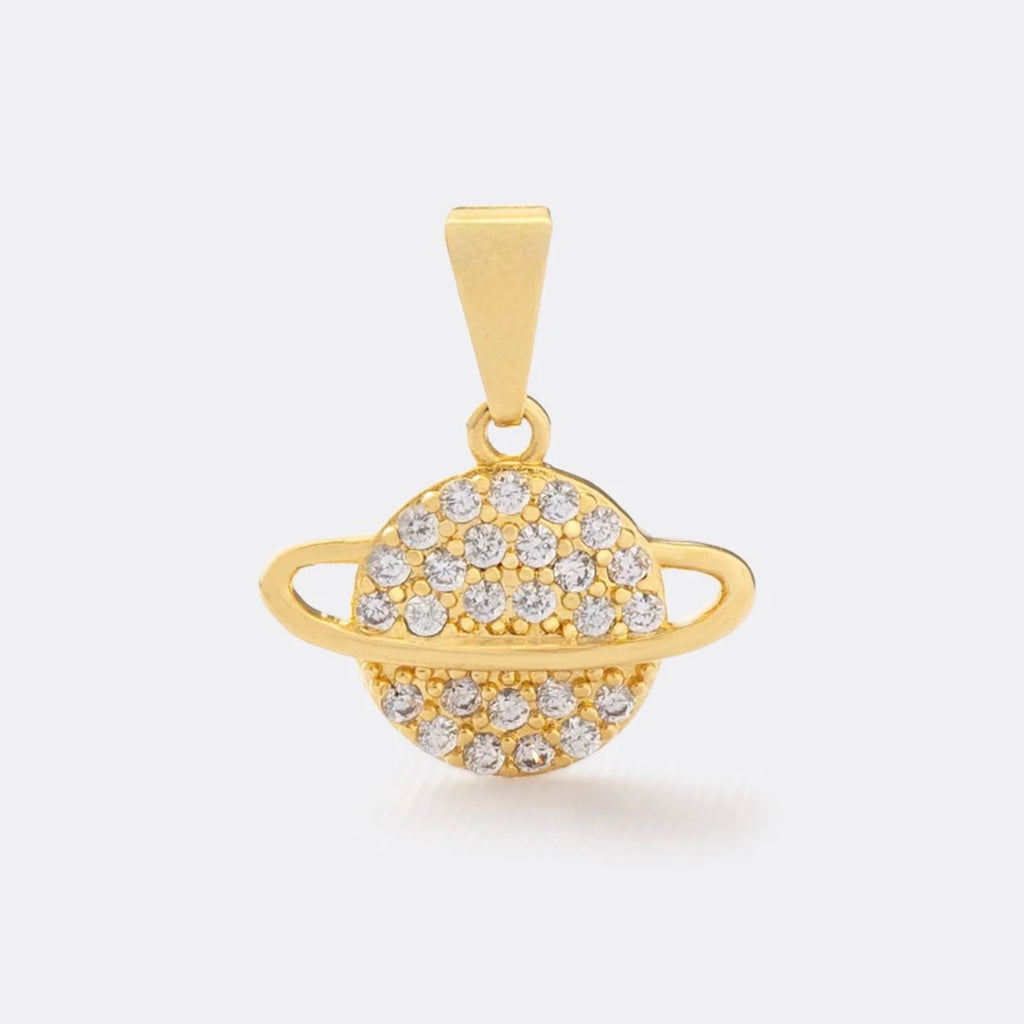 Dij. Saturn Circonias Cristal