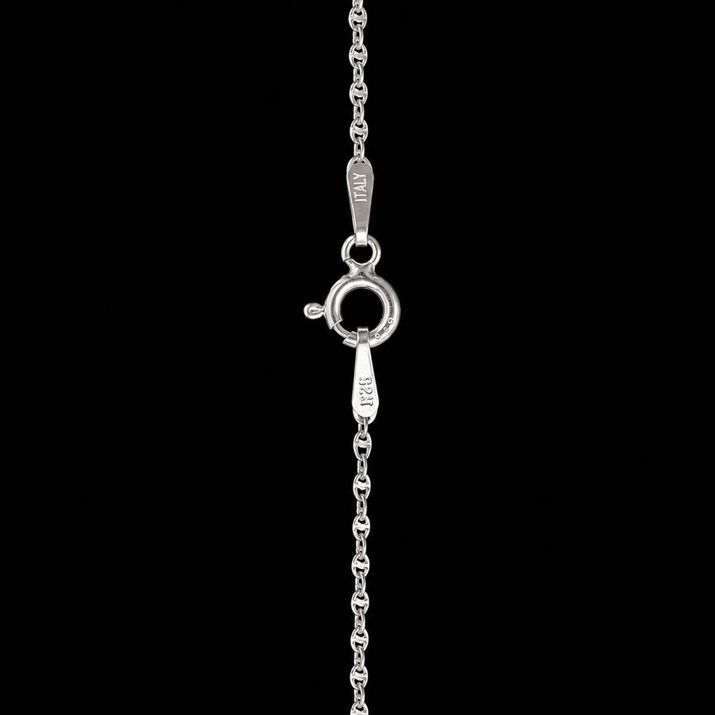 Cadena Eslabones Diamantados Mediana 60CM