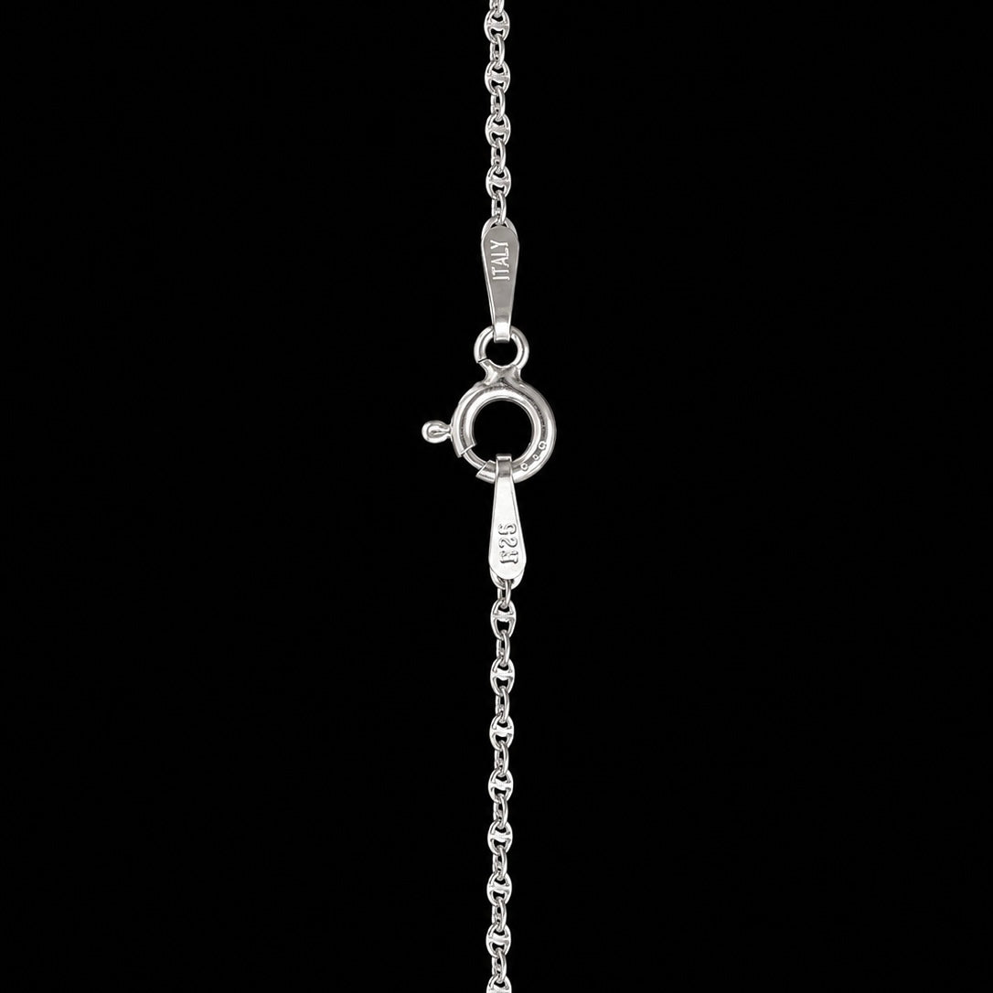 Cadena Eslabones Diamantados Mediana 60CM