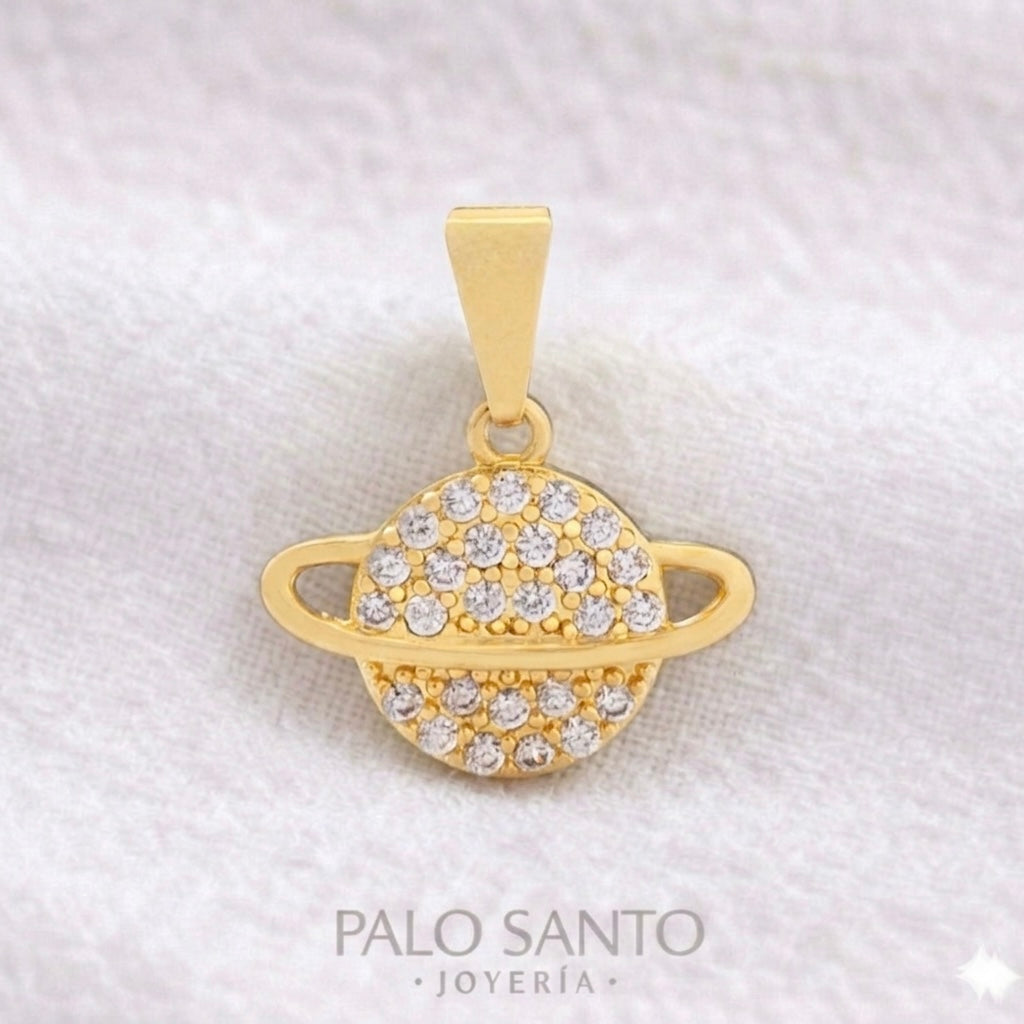 Dij. Saturn Circonias Cristal