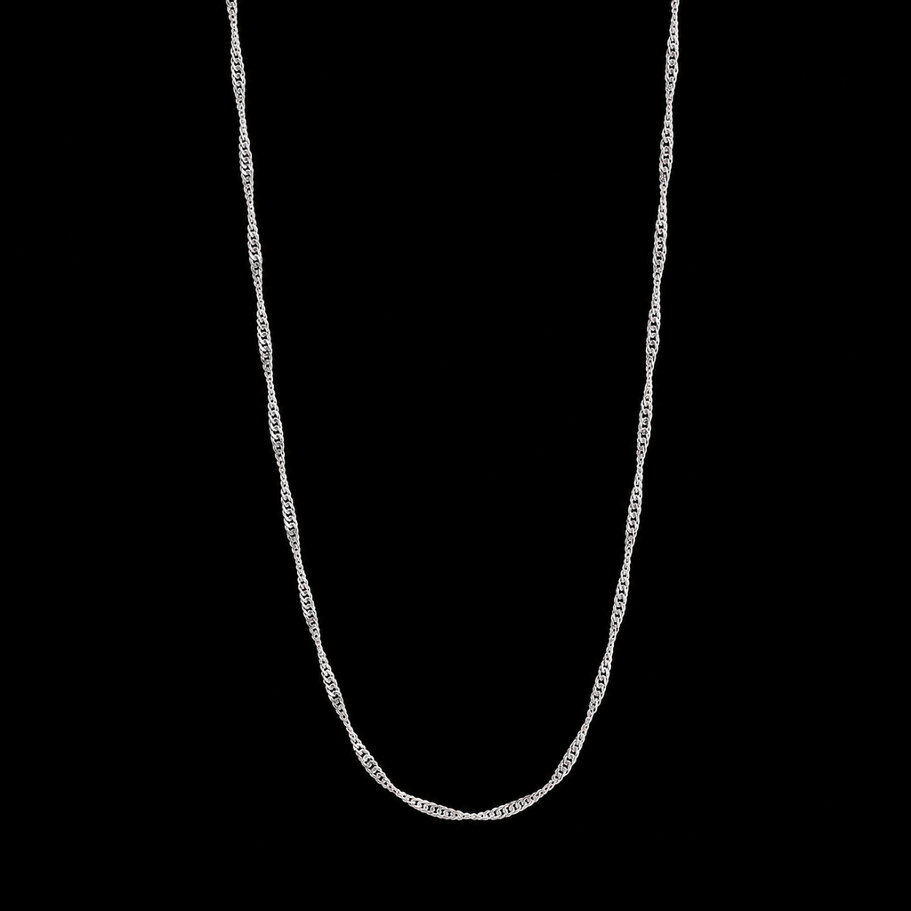 Cadena Singapur Delgada 50CM