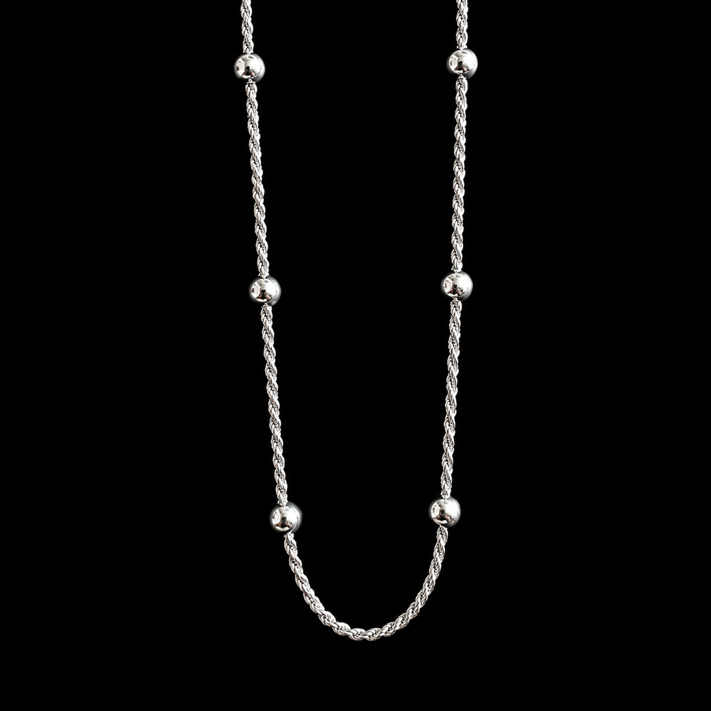 Cadena Singapur con Balines 45CM