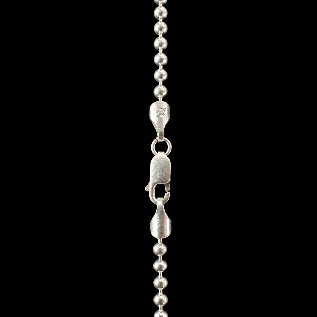 Cadena Hombre Tejido Militar 60cm