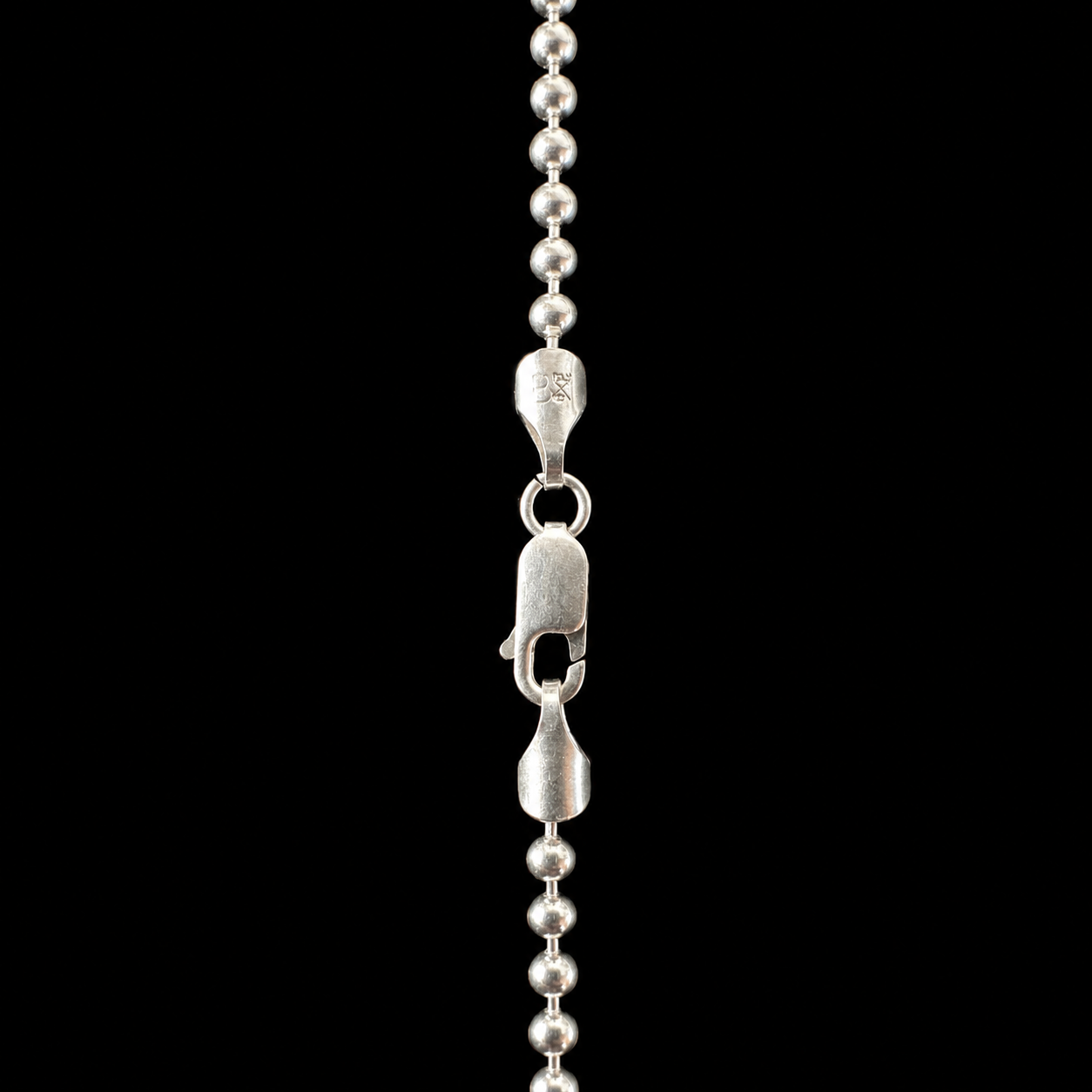Cadena Hombre Tejido Militar 60cm