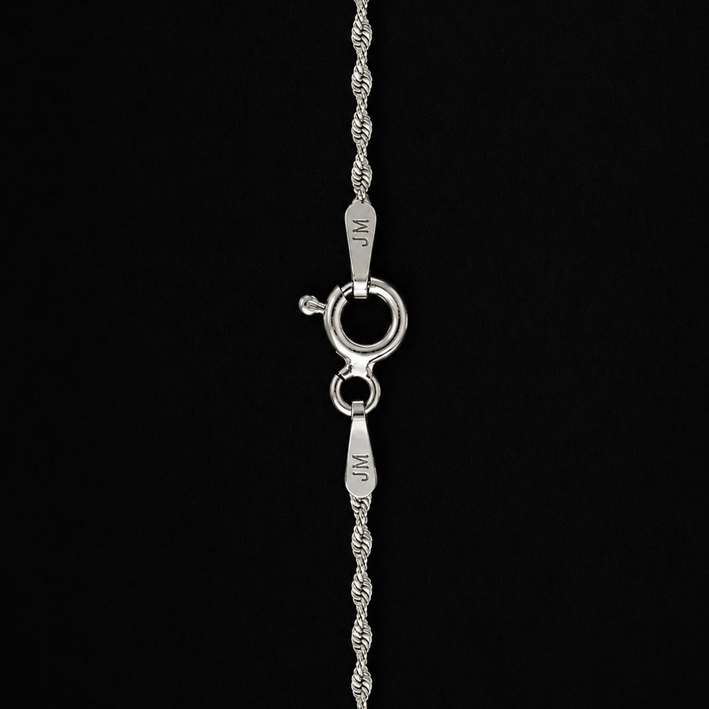 Cadena Diamantada Delgada 40CM