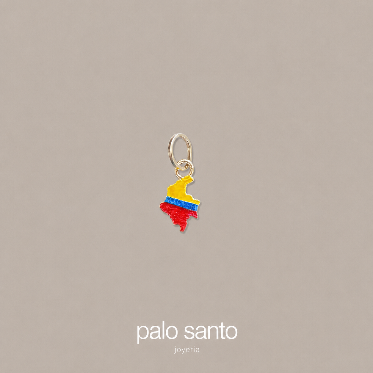 Dije Mini Mapa De Colombia