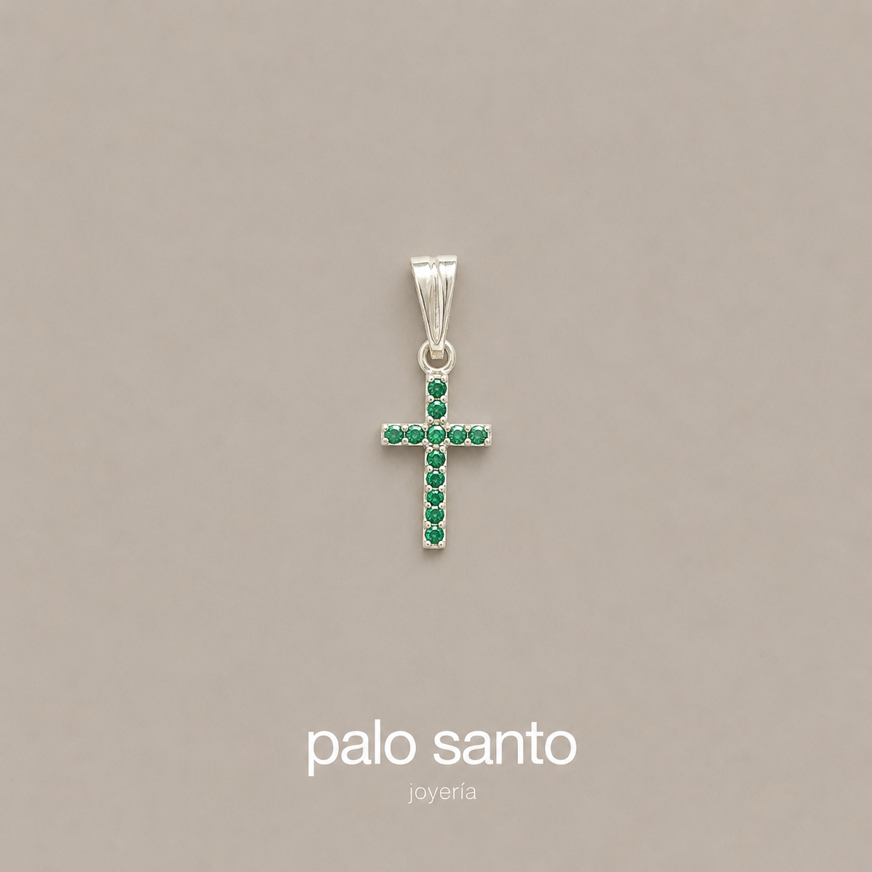 Dije Cruz Circones Verdes S