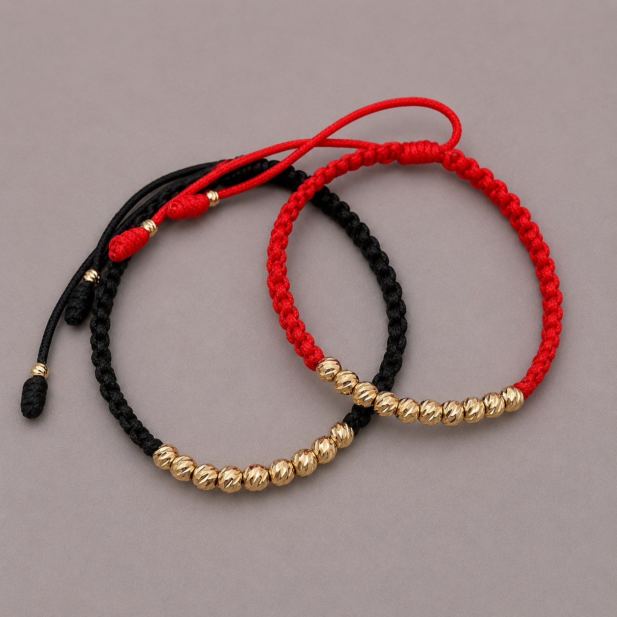 Pulseras Tejidas Balin Diamantado 4mm