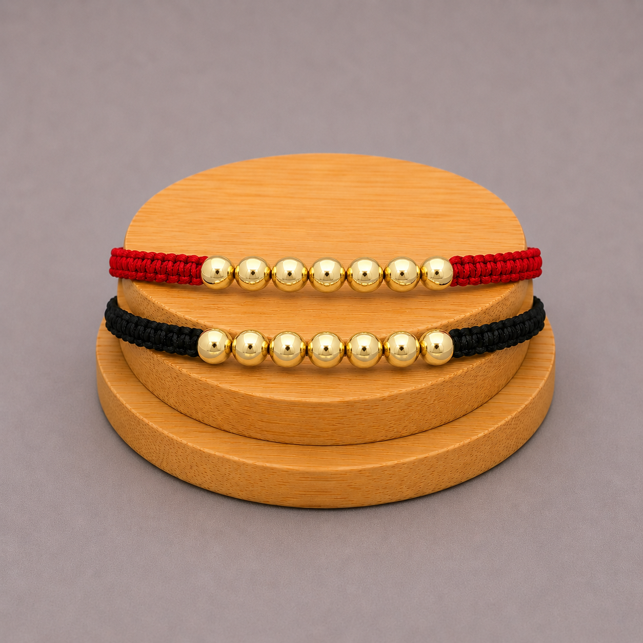 Pulseras Tejidas Full Balin 6mm