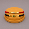 Pulseras Tejidas Full Balin con Rondel