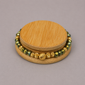 Pulsera Tejida Full Balin Verde