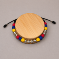 Pulsera Tejida de Colombia en Plata