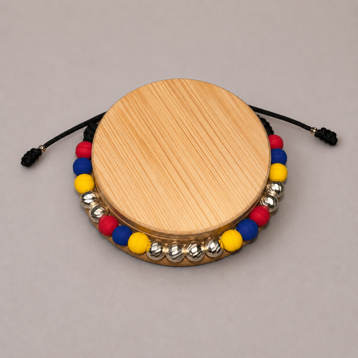 Pulsera Tejida de Colombia en Plata