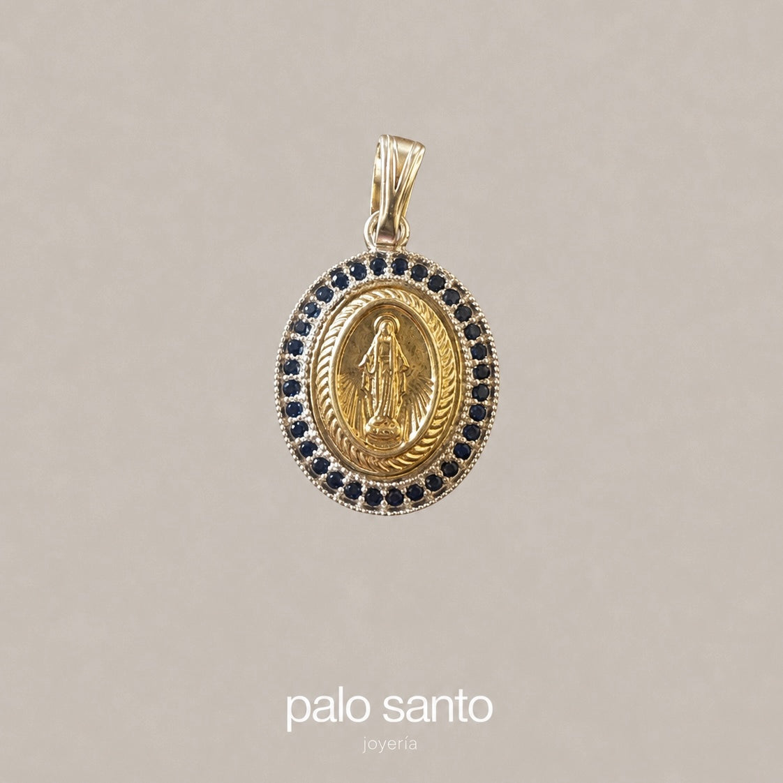 Dij. Virgen de Guadalupe Oro Plata L