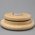 Anillo Mujer Circones Blancos
