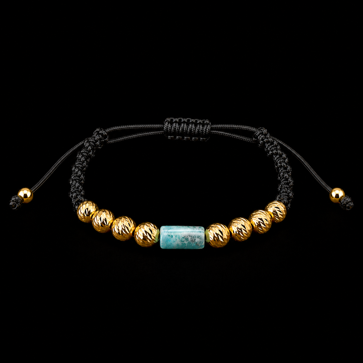 Exclusiva Pulsera Tejida Con Morralla De Esmeralda
